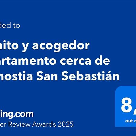 Bonito Y Acogedor Apartamento Cerca De Donostia San Sebastian レゾ エクステリア 写真