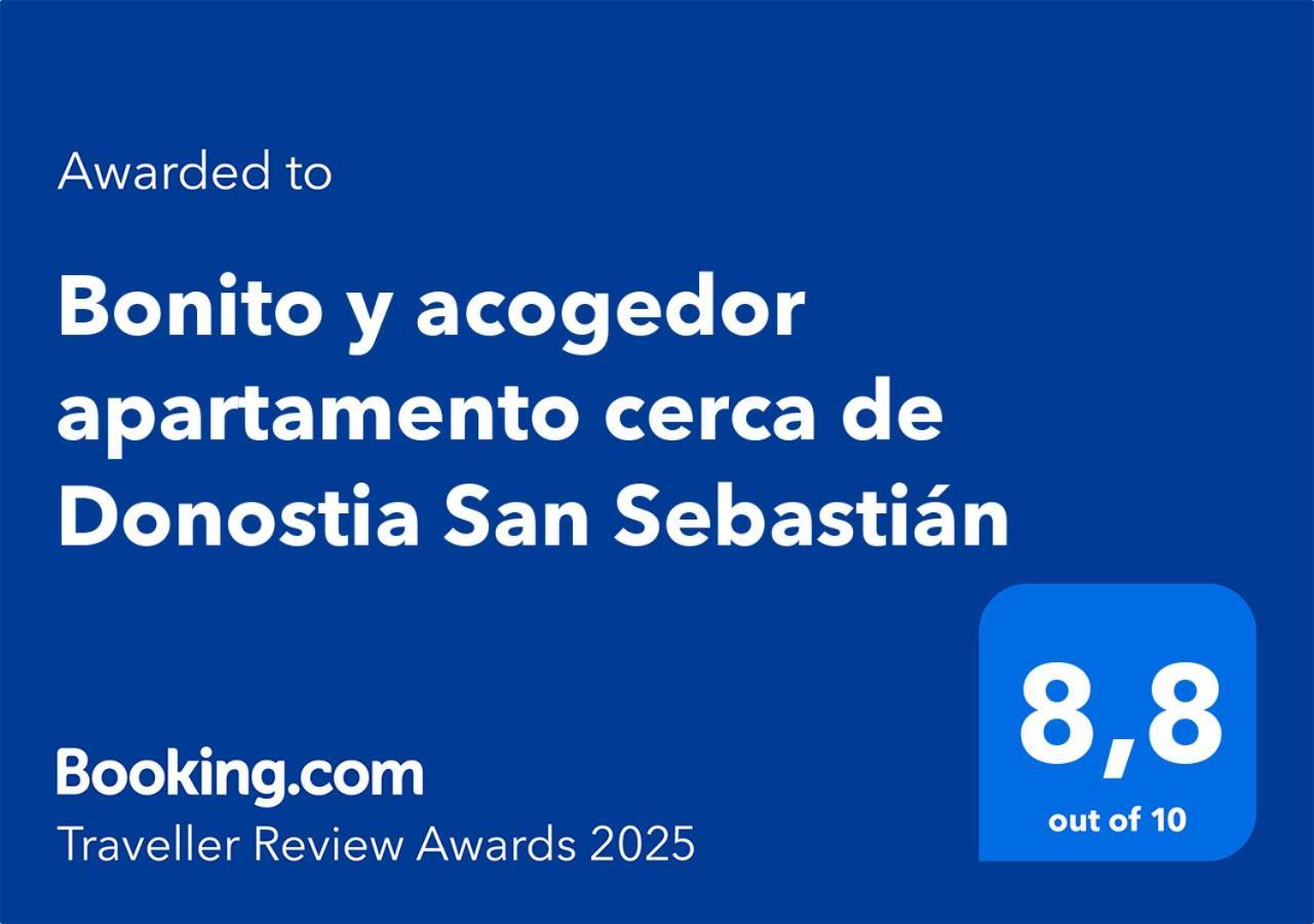 Bonito Y Acogedor Apartamento Cerca De Donostia San Sebastian レゾ エクステリア 写真